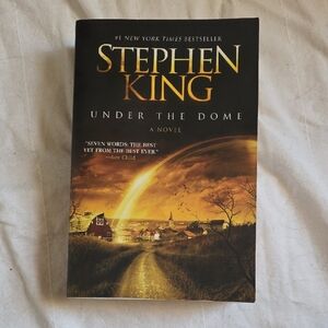 3/20$ 'Under the Dome' Novel - Black and Gold Cover